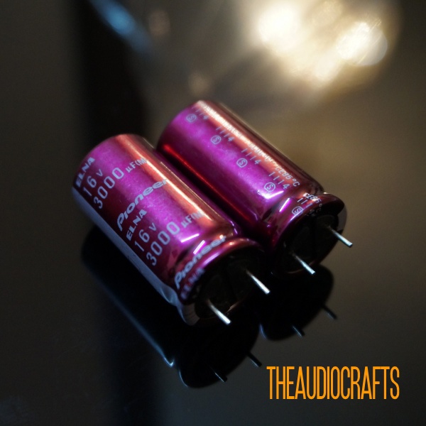 3000uf16v ELNA "silmic II series" custom can